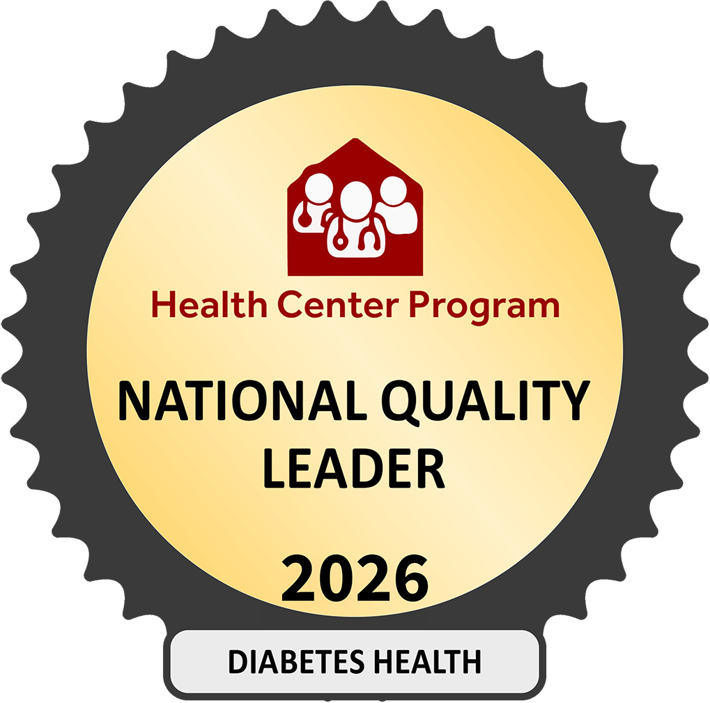 Health Center Program - Diabetes Health - National Quality Leader